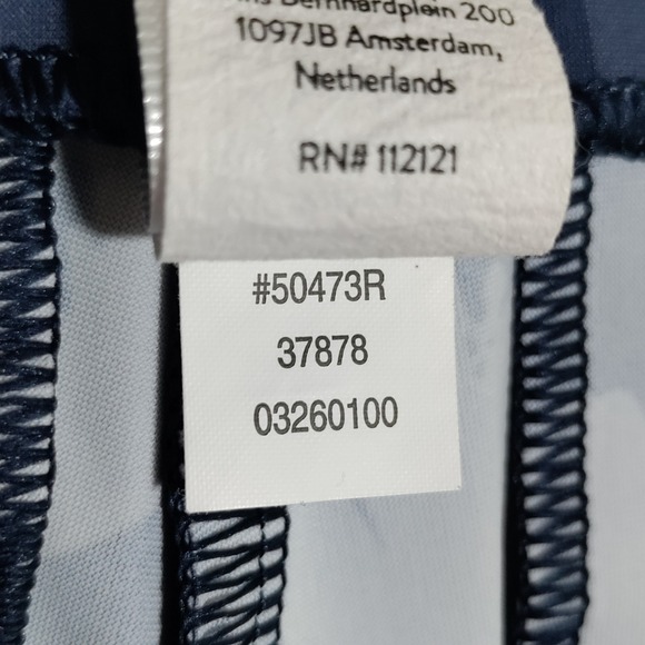 Spanx Sunshine Shorts Womens XL Pull On Chino Beach Casual Floret Navy Blue‎ - Picture 14 of 15